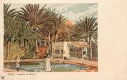 Egypte CPA EGYPTE "Suez, Fontaine de Moise"