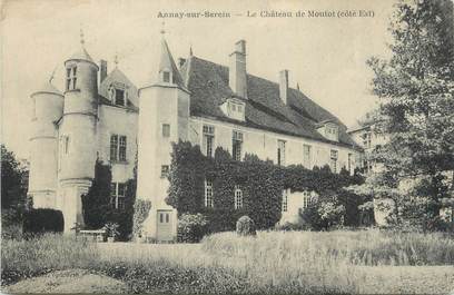 CPA FRANCE 89 " Annay sur Serein, Le château de Moutot".