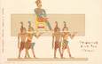 CPA EGYPTE "Triomphe d'un roi"