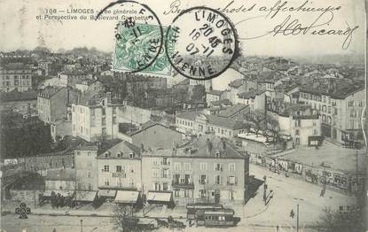 CPA FRANCE 87 " Limoges, Vue générale ".