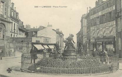 CPA FRANCE 87 " Limoges, Place Fournier".