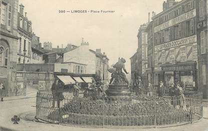 CPA FRANCE 87 " Limoges, Place Fournier".