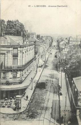 CPA FRANCE 87 " Limoges, Avenue Garibaldi".