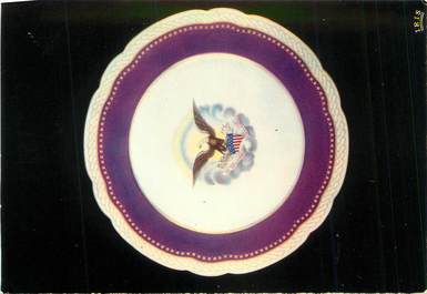 CPSM FRANCE 87 " Limoges, La porcelaine, Service de table de la Maison Blanche "