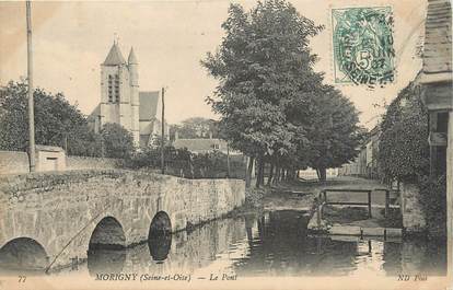 CPA FRANCE 91 "Morigny, Le pont"