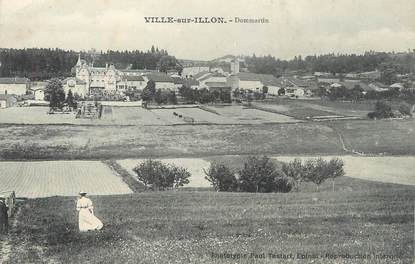 CPA FRANCE 88 " Ville sur Illon, Dommartin".