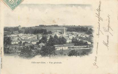 CPA FRANCE 88 " Ville sur Illon, Vue générale".