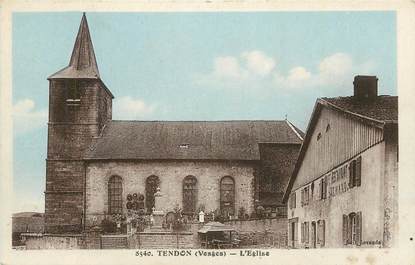 CPA FRANCE 88 " Tendon, L'église".