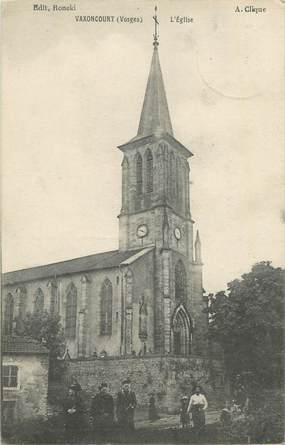 CPA FRANCE 88 " Vaxoncourt, L'église".