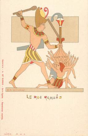 CPA EGYPTE "le Roi Ramsés"