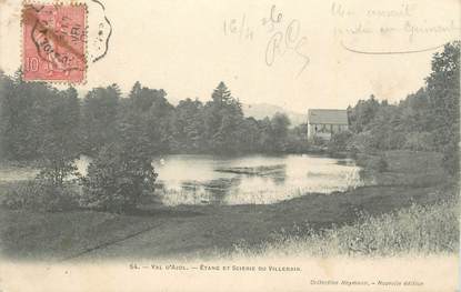 CPA FRANCE 88 "Val d'Ajol, Etang et scierie du Villerain".