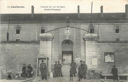 CPA FRANCE 92 " Courbevoie, Caserne du 119ème de ligne".