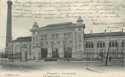 CPA FRANCE 92 " Billancourt, Les glacières".