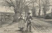 29 Finistere CPA FRANCE 29 " Port Manec, Nicolas, retour des champs". / FOLKLORE / EDITEUR VILLARD