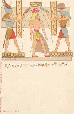 CPA EGYPTE "Ramsès III"