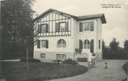 CPA FRANCE 64 "Anglet, Villa l'Emeraude".