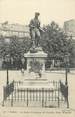 75 Pari CPA FRANCE 75 "Paris 17ème, La statue de Alphone de Neuville Place Wagram" . / PEINTRE