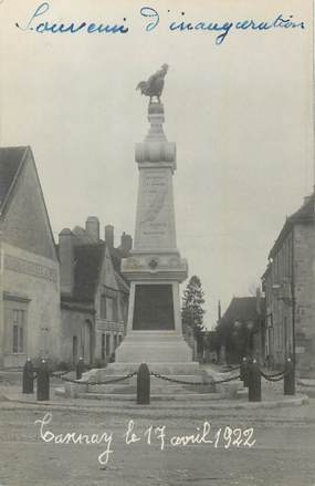 CARTE PHOTO FRANCE 58 " Tannay, Le monument aux morts".