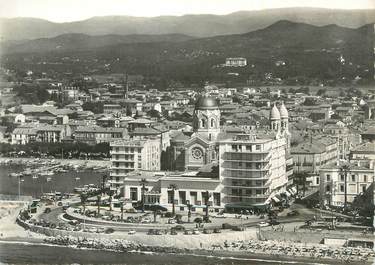 CPSM FRANCE 83 " St Raphaël, Vue aérienne".