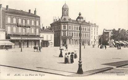 CPA FRANCE 81 "Albi, La place du Vigan'.