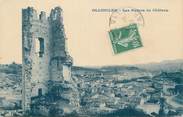 83 Var CPA FRANCE 83 " Ollioules, Les ruines du Château".