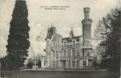 CPA FRANCE 33 "Lormont, Château Bois Fleury".