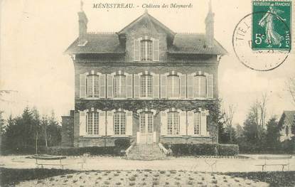 CPA FRANCE 45 "Menestreau en Villette, Château des Moynards".