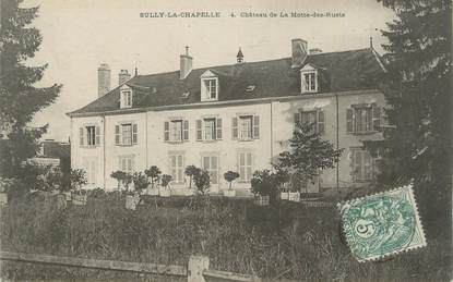 CPA FRANCE 45 " Sully la Chapelle, Château de la Motte des Ruets".