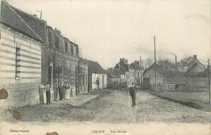 CPA FRANCE 14 " Cagny, Rue Mallet".