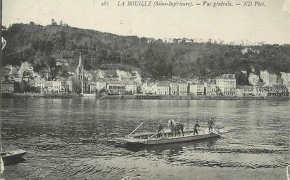 CPA FRANCE 76 " La Bouille, Vue générale".