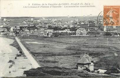 CPA FRANCE 76 " Les coteaux et le plateau d'Yauville, les nouvelles constructions".