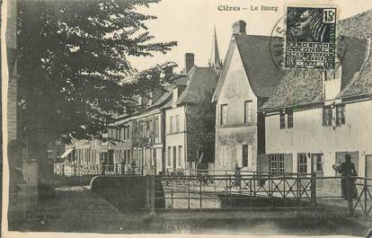 CPA FRANCE 76 " Clères, Le bourg".