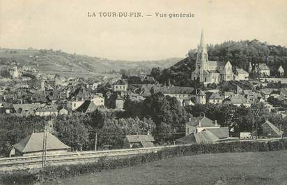 CPA FRANCE 38 " La Tour du Pin, Vue générale".