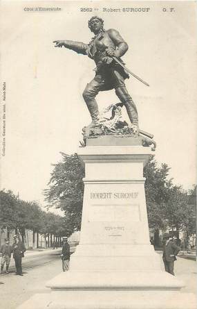 CPA FRANCE 35 " St Malo, Monument de Robert Surcouf".