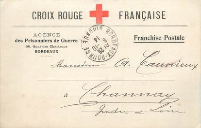 CPA FRANCE 33 " Bordeaux, Croix Rouge Française".