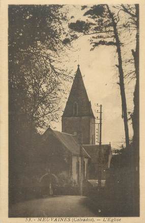 CPA FRANCE 14 "Meuvaines, L'église".