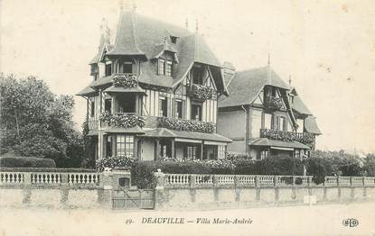 CPA FRANCE 14 "Deauville, Villa Marie Andrée".