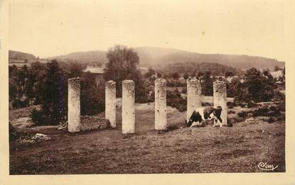 CPA FRANCE 63 " St Amand Roche Savine, Les ruines de la mine".