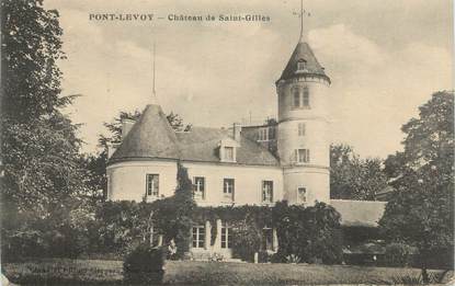 CPA FRANCE 41 " Pont Levoy, Le château de St Gilles".