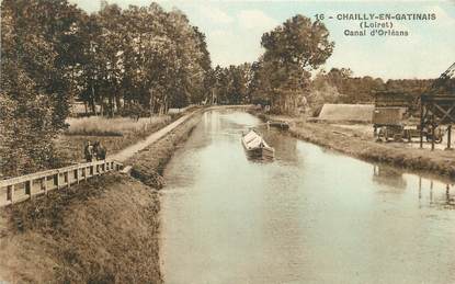 CPA FRANCE 45 " Chailly en Gatinais, Canal d'Orléans".