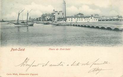 CPA EGYPTE "Alexandrie, le phare "