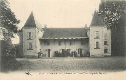 CPA FRANCE 58 " Mars sur Allier, Château du Crot Noir".