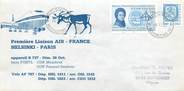 1 Er Vol LETTRE 1 ER VOL / SCANDINAVIE "Helsinki / Paris, 26 octobre 1988"