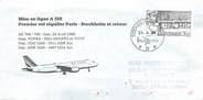 1 Er Vol LETTRE 1 ER VOL / SCANDINAVIE "Paris / Stockholm, 24 avril 1988"