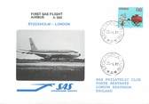 1 Er Vol LETTRE 1 ER VOL / SCANDINAVIE "Stockholm / Londres, 29 mars 1981"