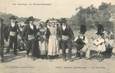 CPA FRANCE 29 " Un mariage en Basse Bretagne, Danse Bretonnes, La Gavotte". / FOLKLORE