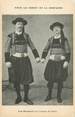 29 Finistere CPA FRANCE 29 " Scaer, Les Kernevel en costume". / FOLKLORE