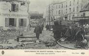 93 Seine Saint Deni CPA FRANCE 93 " St Denis, Explosion de 1916, Dans une rue voisine".