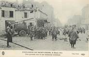 93 Seine Saint Deni CPA FRANCE 93 " St Denis, Explosion de 1916, Une grande rue et les maisons voisines".