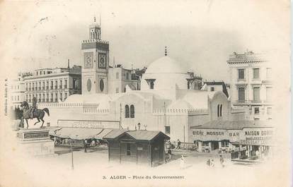 CPA ALGERIE "Alger, Place du  Gouvernement"